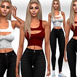 Casual Fit Outfits sims 4 cc