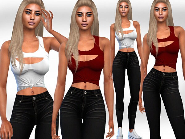 Casual Fit Outfits by Saliwa from TSR