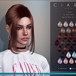 Ciara Hair sims 4 cc