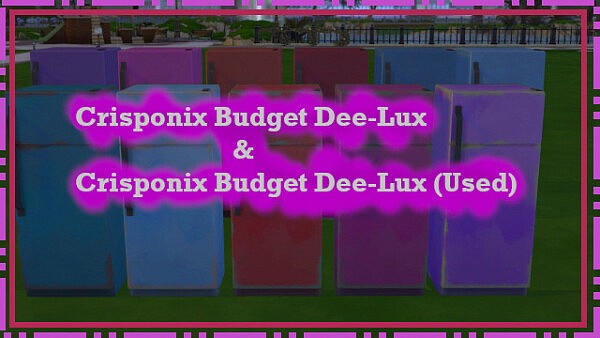 Crisponix Budget Dee Lux by chibievil from Mod The Sims