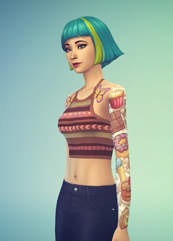 Cute Tattoo  by tigodepresso from Mod The Sims