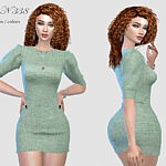 DRESS N 338 sims 4 cc