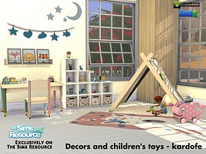 Decors and childrens toy sims 4 cc