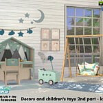 Decors and childrens toys 2nd part sims 4 cc