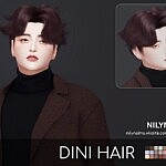Dini Hair sims 4 cc