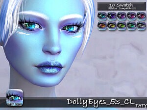Dolly Eyes 53 sims 4 cc