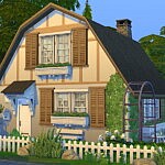 Dreamy Cottage sims 4 cc