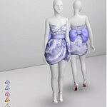 Dress Colection II 2 sims 4 cc