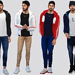 Durbin Track Jacket sims 4 cc