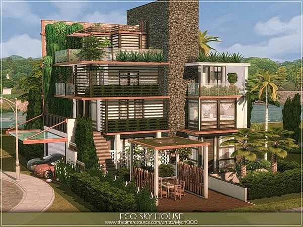 Eco Sky House by MychQQQ from TSR