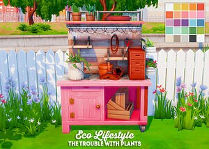 Eco lifestyle recolors sims 4 cc