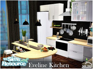 Eveline Kitchen sims 4 cc