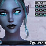 Eyeliner 18 sims 4 cc