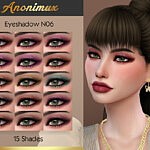 Eyeshadow N06 sims 4 cc