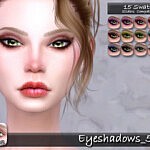 Eyeshadows 51 sims 4 cc