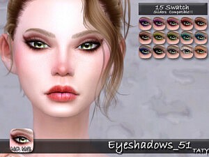 Eyeshadows 51 sims 4 cc