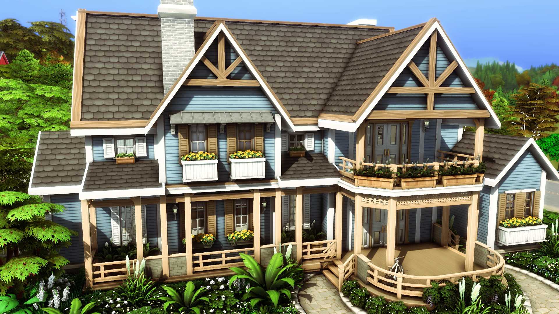 Familiar Country House By Plumbobkingdom From Mod The Sims Sims 4 