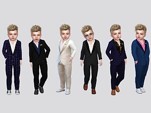 Fancy Toddler Suit sims 4 cc