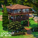 Fire Lookout sims 4 cc