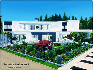 Futuristic Residence 2 sims 4 cc