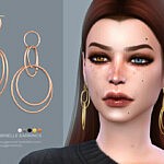 Gabrielle earrings sims 4 cc