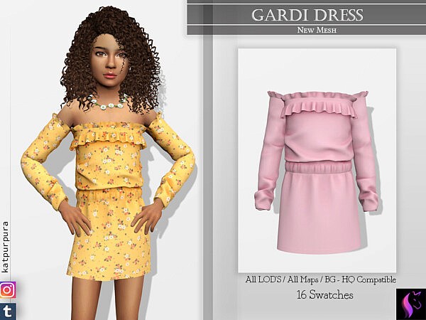 Gardi Dress by KaTPurpura from TSR