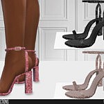 Glitter High Heels sims 4 cc