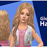 Gloria Hair Set sims 4 cc