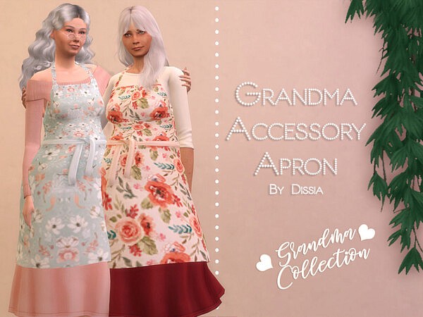 Grandma Accessory Apron by Dissia from TSR