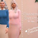 Grandma Sweater v1 sims 4 cc