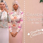 Grandma Sweater v2 sims 4 cc