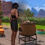 Grill sims 4 cc