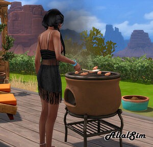 Grill sims 4 cc