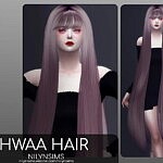 HWAA Hair sims 4 cc