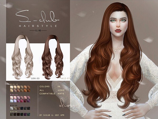 Hair N80 by S Club from TSR