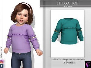 Helga Top sims 4 cc