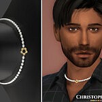Kacey Necklace Male sims 4 cc