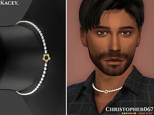 Kacey Necklace Male sims 4 cc