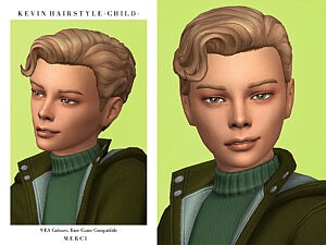 Kevin Hairs For Boys sims 4 cc