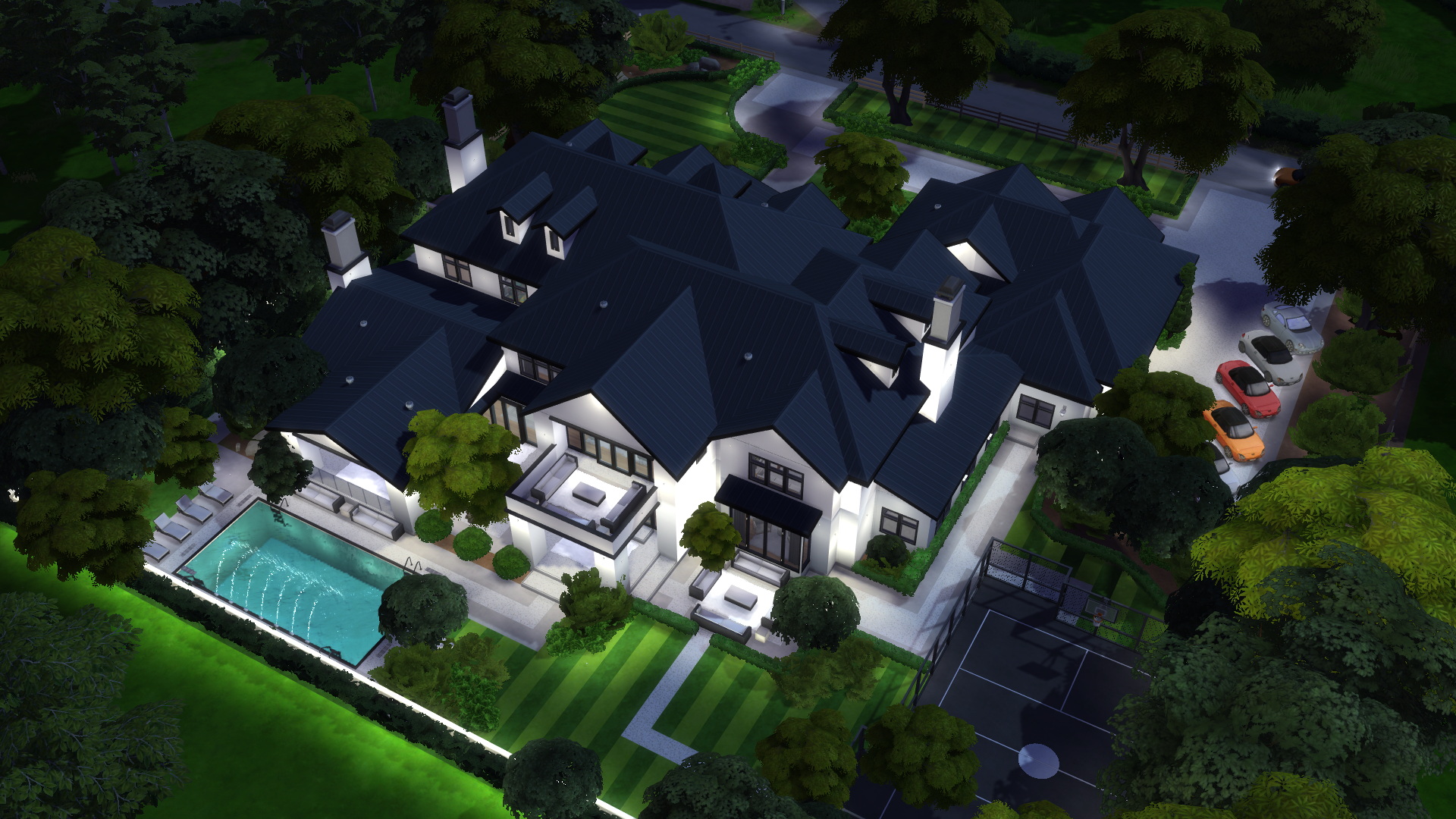 Kylie Jenner’s Not so Hidden Hills Mansion by Aleks from Luniversims