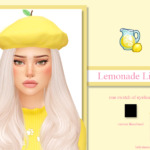 Lemonade Liner sims 4 cc