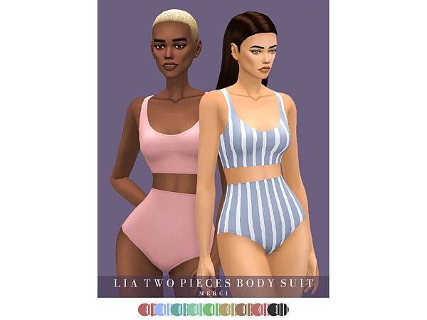 Lia Two Pieces Body Suit by Merci from TSR