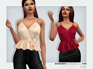 Lily Top sims 4 cc