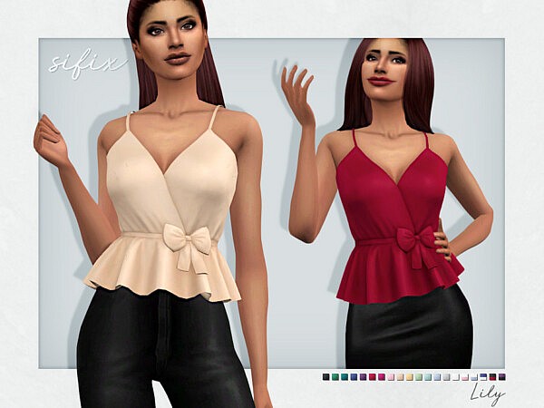 Lily Top by Sifix from TSR