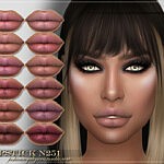 Lipstick N251 sims 4 cc