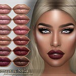 Lipstick N254 sims 4 cc