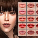 Lipstick Z53 sims 4 cc