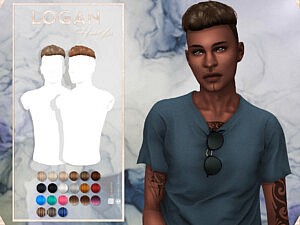 Logan Hair sims 4 cc