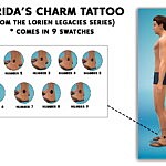 Loridas charm tattoo sims 4 cc