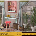 Luster Mini Office sims 4 cc